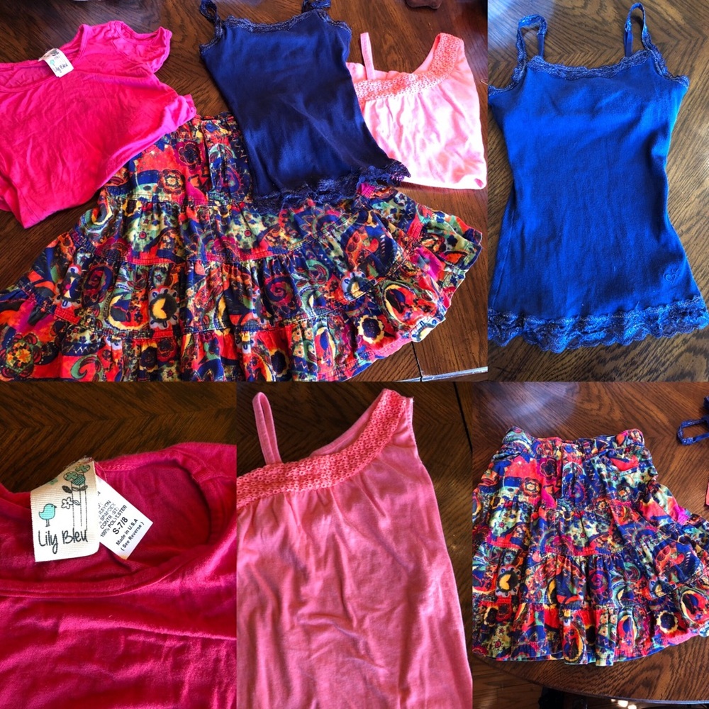 Justice/the children’s place 4 item size 7/8